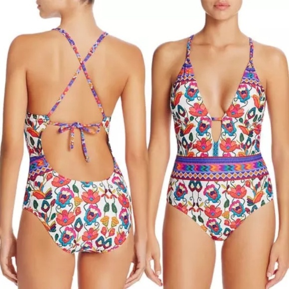 Summer SALE!!! Mixed print onepiece monokini - Picture 2 of 8